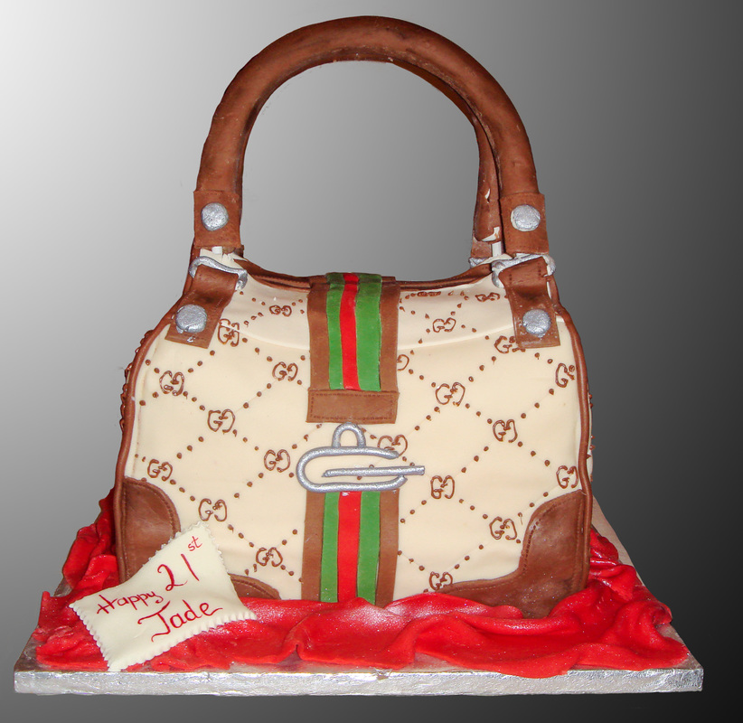 Gucci Man Bag Cake 